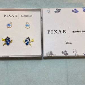 BaubleBar Blue and Yellow Dory Earrings